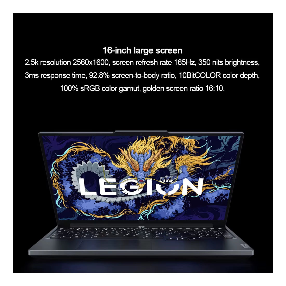 Lenovo Gaming Laptop LEGION Y7000P (5I Gen 9) 2024 Intel I7 14650HX NVIDIA RTX 4050 4060 4070 16 Zoll 2,5K Computer PC Notebook