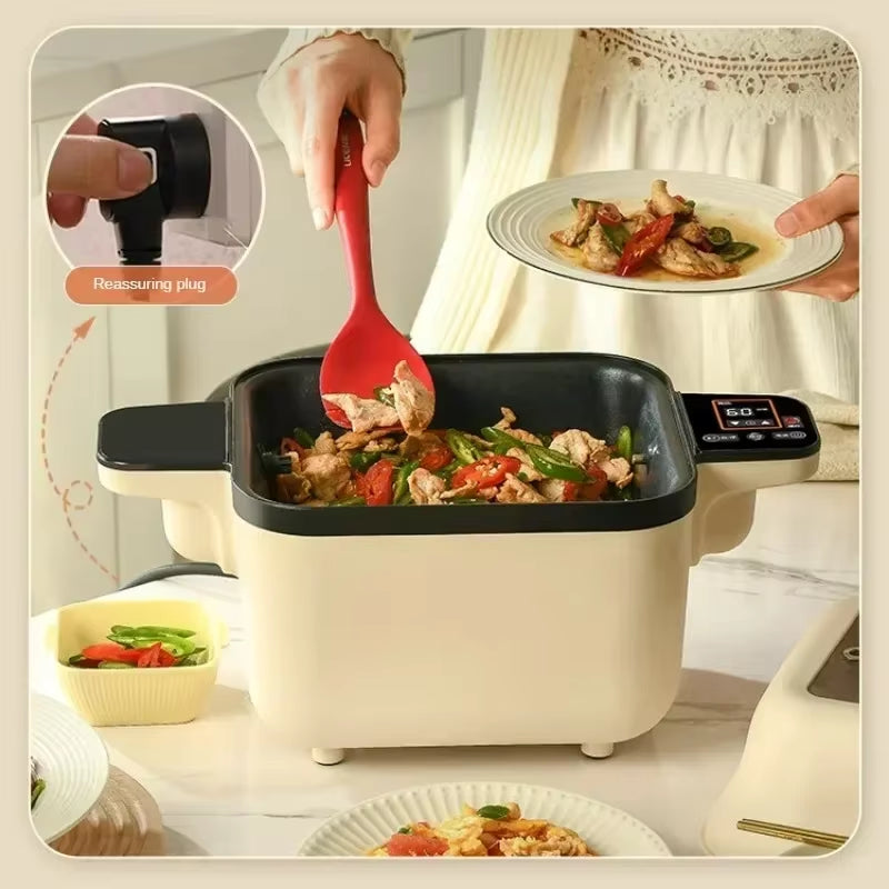 Küche Roboter Maschine 220V Smart Automatische Rotation Rühren-Braten Smart Braten Roboter Mutfak Robotlar Robo De Cozinha