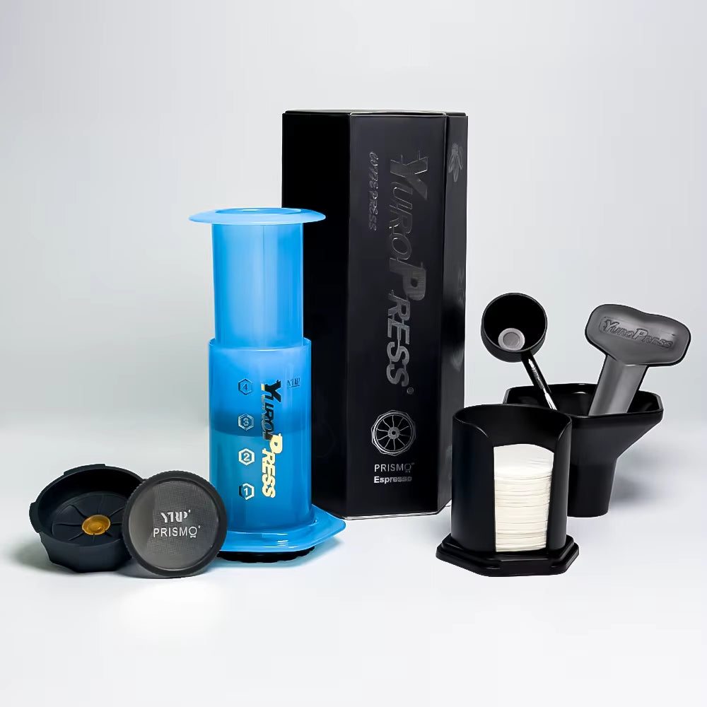 YRP Kaffeemaschine, Tragbare Espressomaschine, Französische Presse Für Auto Und Zuhause, Camping, Reisen, Kaffeekanne, Luftpresse, Ae&Ropress