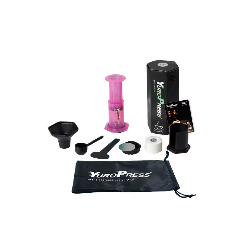 YRP Kaffeemaschine, Tragbare Espressomaschine, Französische Presse Für Auto Und Zuhause, Camping, Reisen, Kaffeekanne, Luftpresse, Ae&Ropress