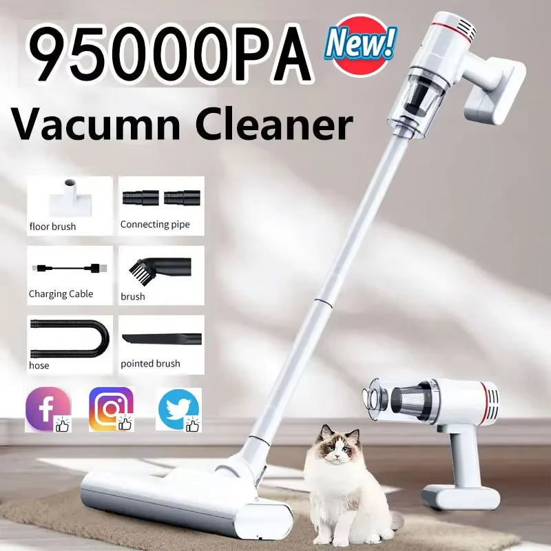 Xiaomi 95000Pa Kabelloser Handstaubsauger Kabelloser Tragbarer Reinigungsroboter Heim- Und Autogebrauch Großer Saugstaubsauger Staubsauger Robot