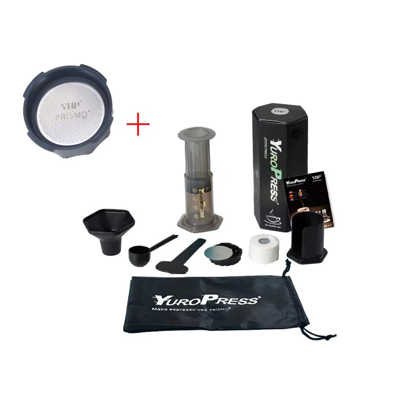 YRP Kaffeemaschine, Tragbare Espressomaschine, Französische Presse Für Auto Und Zuhause, Camping, Reisen, Kaffeekanne, Luftpresse, Ae&Ropress