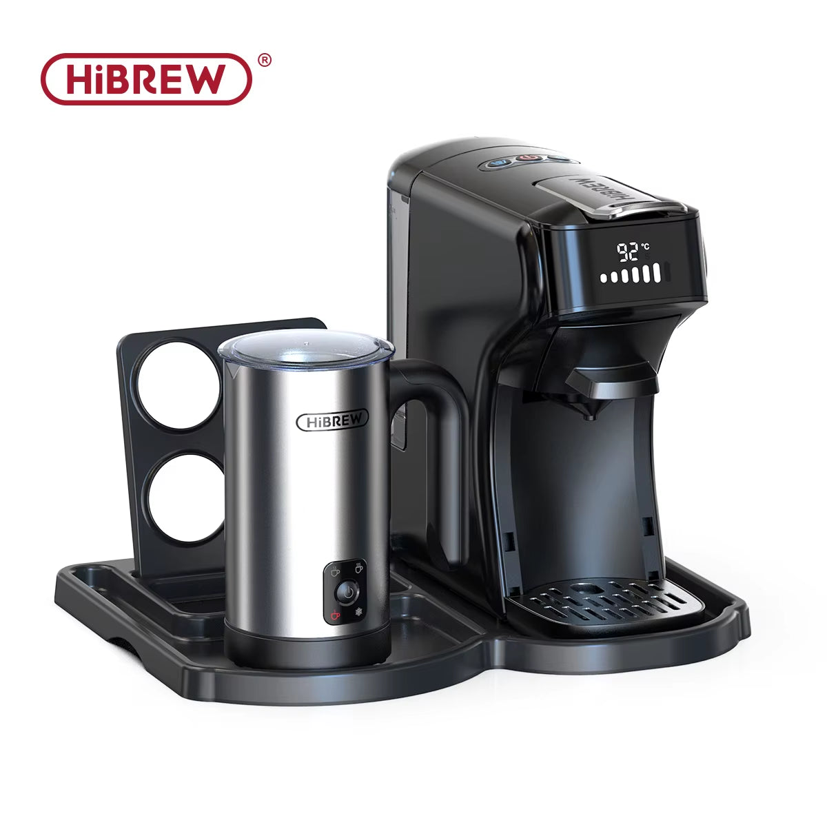 Hibrew 6In1 Kapselkaffeemaschine Heiß/Kalt Mehrere Espresso Cafetera Cappuccino Kaffeemaschine Dolce Gusto Nespresso Pulver H1B