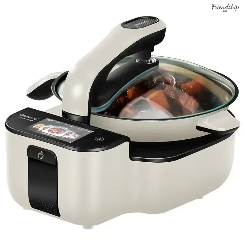 Intelligenter Bratroboter. Neu. Vollautomatisch. Gott Kochen. Haushalt. Multifunktion. All-In-One. Automatische Kochform.