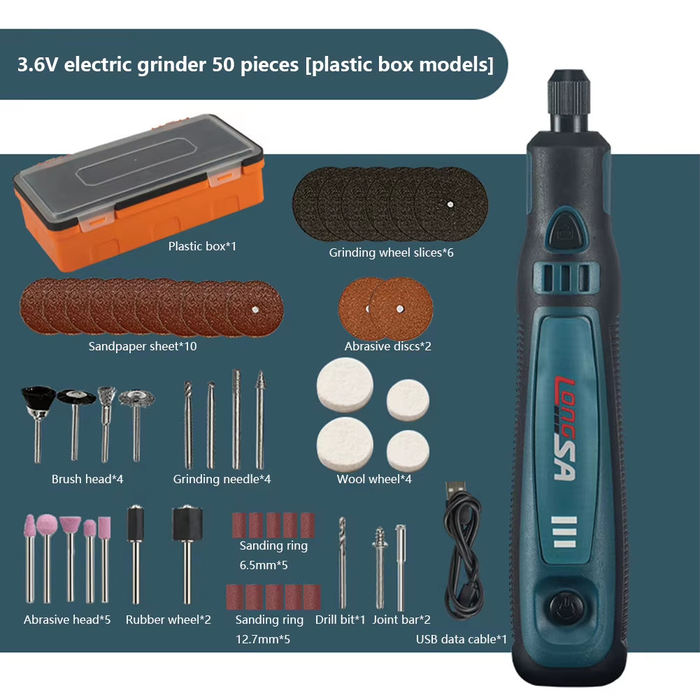 USB Akku-Dreh Werkzeug Kit Holz Bearbeitung Elektro Bohrer Graveur Stift DIY Für Schmuck Metall Glas Mini Wireless Drill