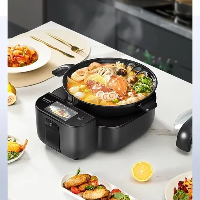 Intelligenter Bratroboter. Neu. Vollautomatisch. Gott Kochen. Haushalt. Multifunktion. All-In-One. Automatische Kochform.