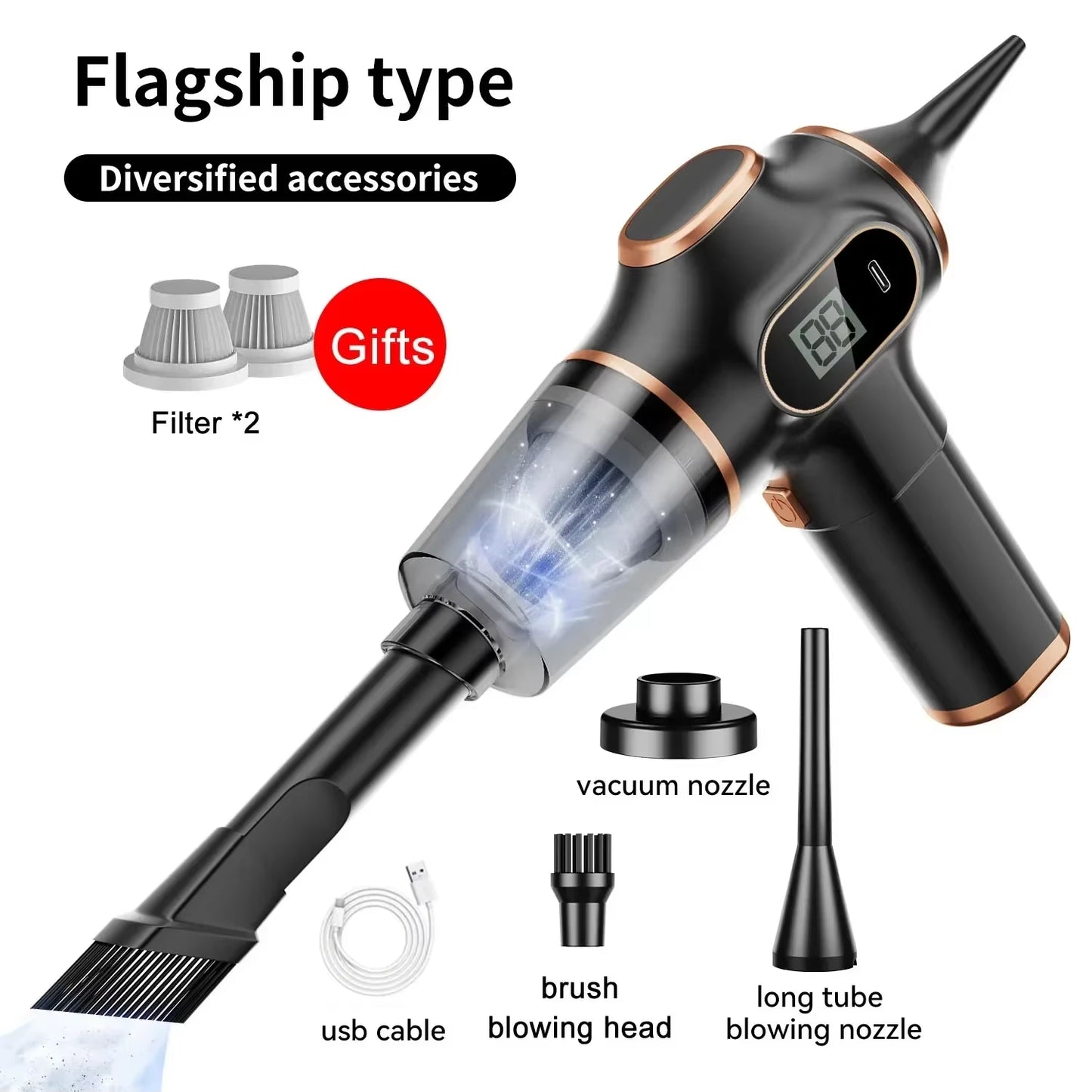 NEUE Original 9500000Pa 5 In1 Drahtlose Staubsauger Automobil Tragbare Roboter Staubsauger Handheld Für Auto Haushaltsgeräte Staubsauger Robot