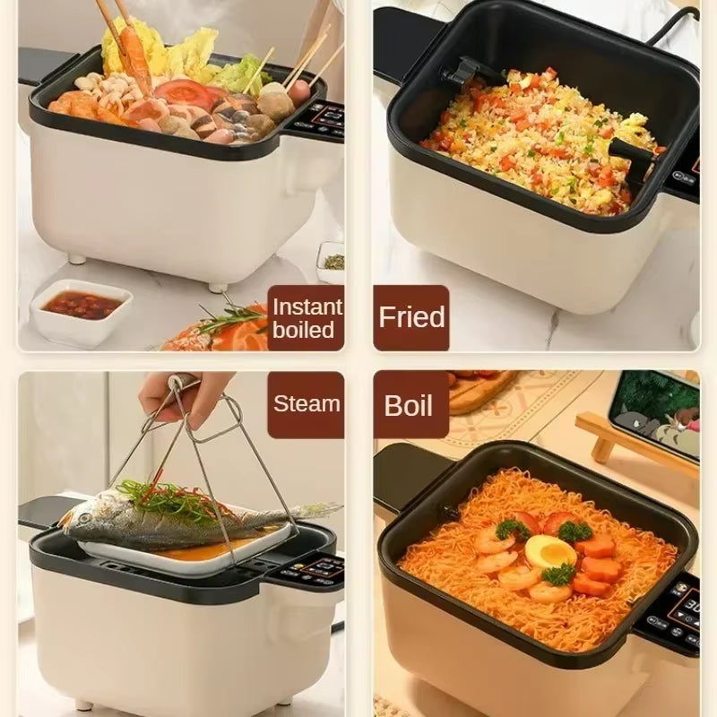 Küche Roboter Maschine 220V Smart Automatische Rotation Rühren-Braten Smart Braten Roboter Mutfak Robotlar Robo De Cozinha