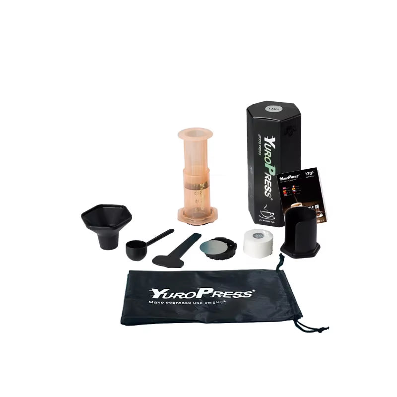 YRP Kaffeemaschine, Tragbare Espressomaschine, Französische Presse Für Auto Und Zuhause, Camping, Reisen, Kaffeekanne, Luftpresse, Ae&Ropress