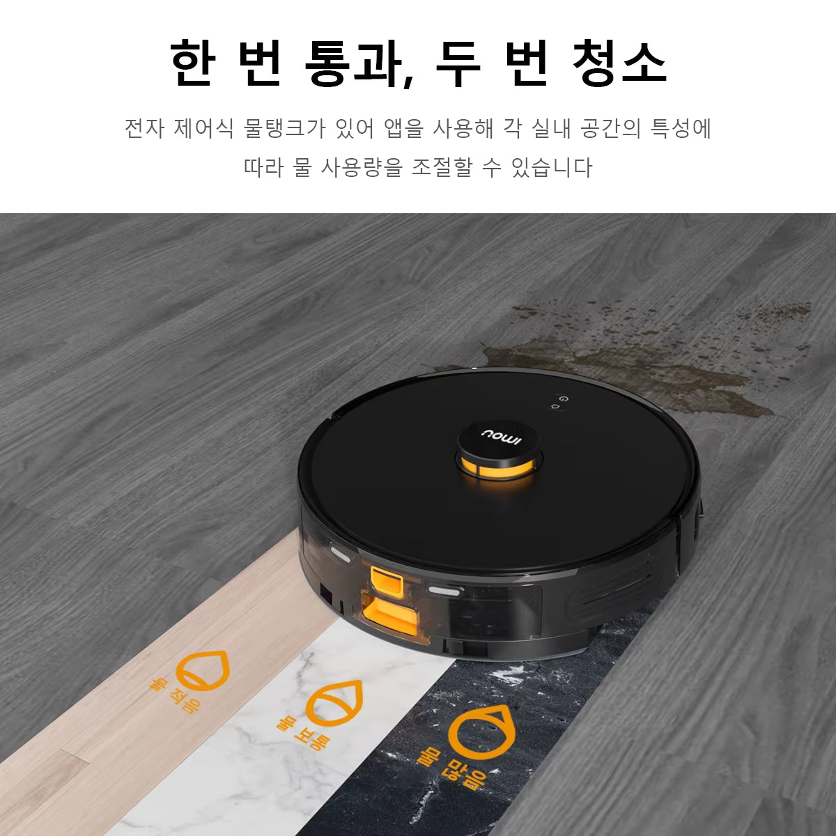 IMOU Roboter-Staubsauger L11 Pro Max Smart Home Appliance Mop&Sweeper Selbstleerende 3-In-1-Reinigungsmaschine