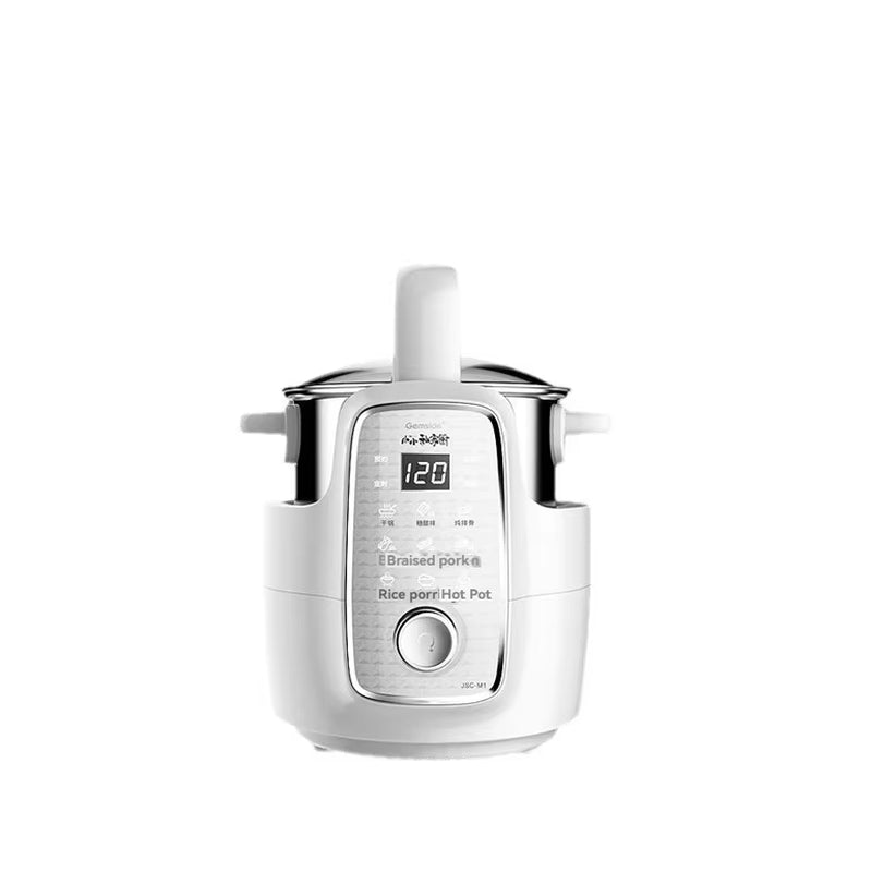 MK9 Automatische Kochmaschine 1,5 L Küchenroboter Artefakt Haushalt Nichtrauch Multifunktionale Bratpfanne 220–240 V 900 W