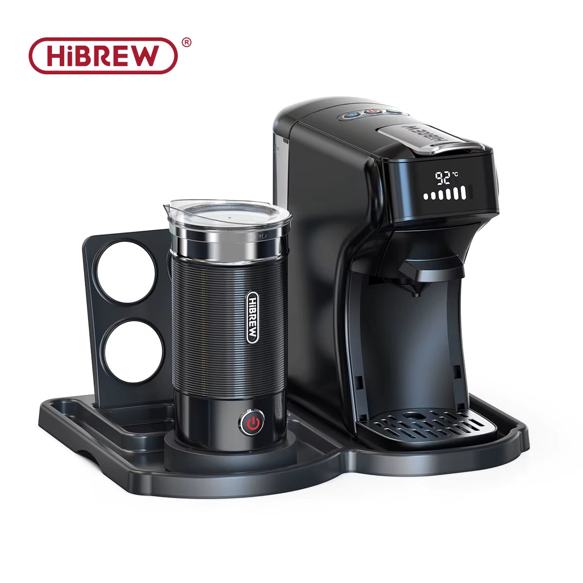 Hibrew 6In1 Kapselkaffeemaschine Heiß/Kalt Mehrere Espresso Cafetera Cappuccino Kaffeemaschine Dolce Gusto Nespresso Pulver H1B