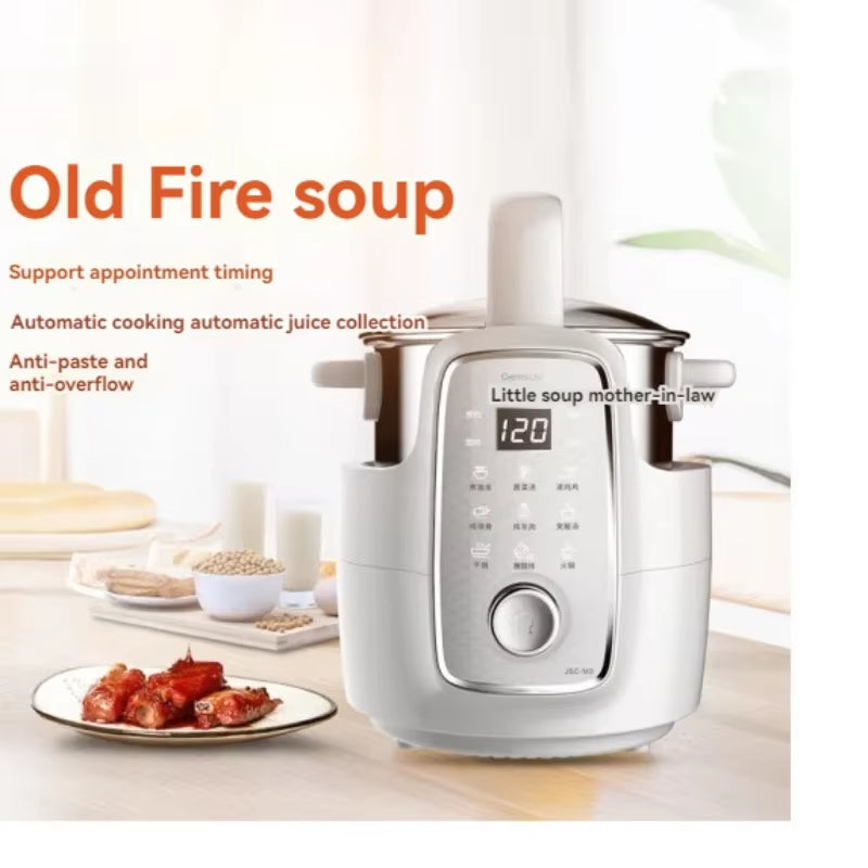 MK9 Automatische Kochmaschine 1,5 L Küchenroboter Artefakt Haushalt Nichtrauch Multifunktionale Bratpfanne 220–240 V 900 W