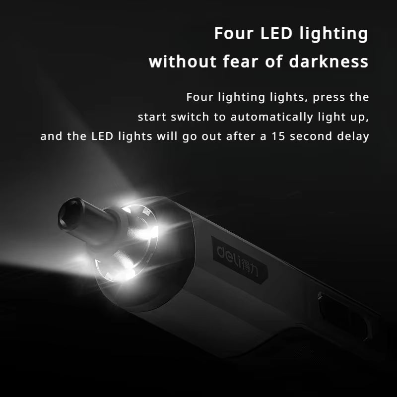 Deli Handheld Elektrische Schraubendreher Lithium Lade Haushalt Schraubendreher Kleine Mini Elektrische Schraubendreher Werkzeug Set
