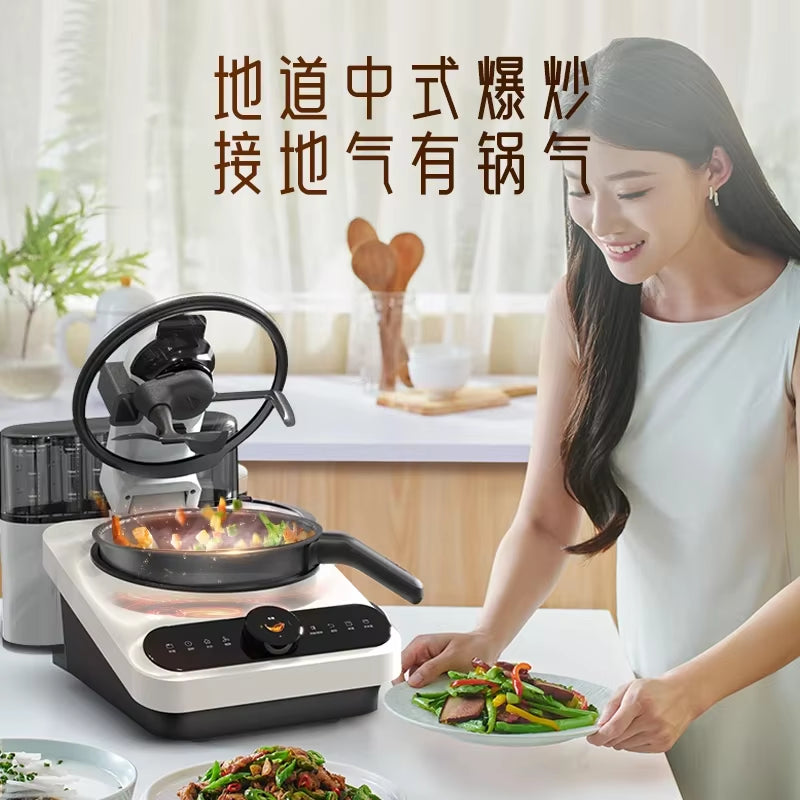 Küchen Roboter Maschine 220V Intelligente Küchenmaschine Nach Hause Automatische Koch Maschine Multi-Kocher רובווZugl