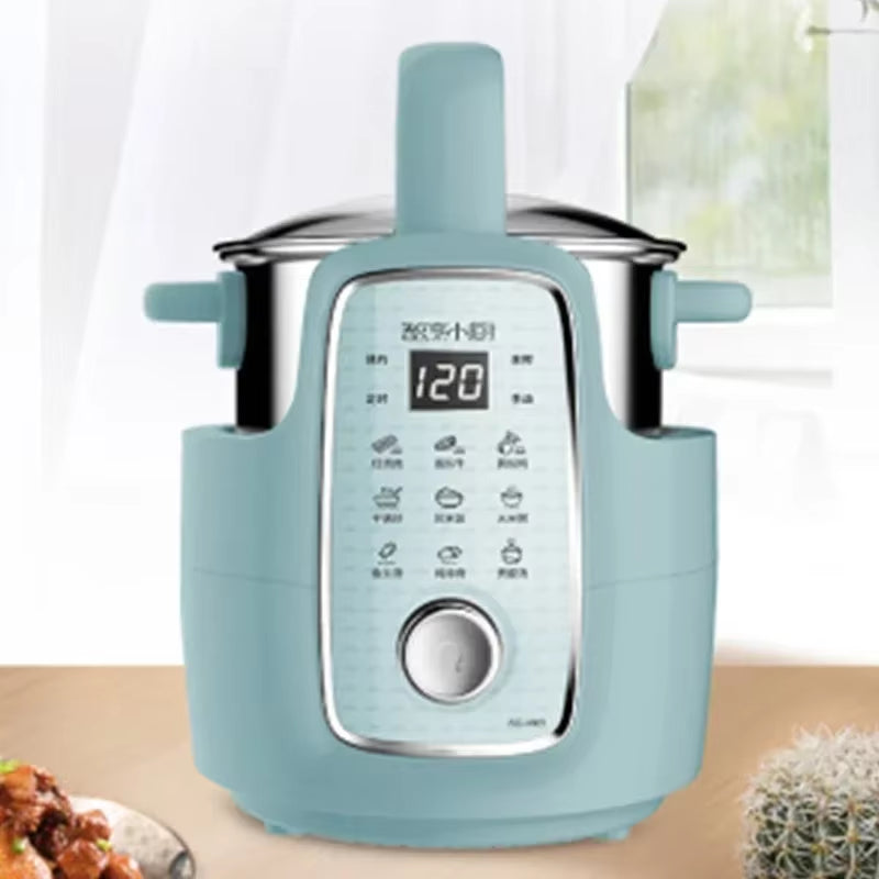 MK9 Automatische Kochmaschine 1,5 L Küchenroboter Artefakt Haushalt Nichtrauch Multifunktionale Bratpfanne 220–240 V 900 W