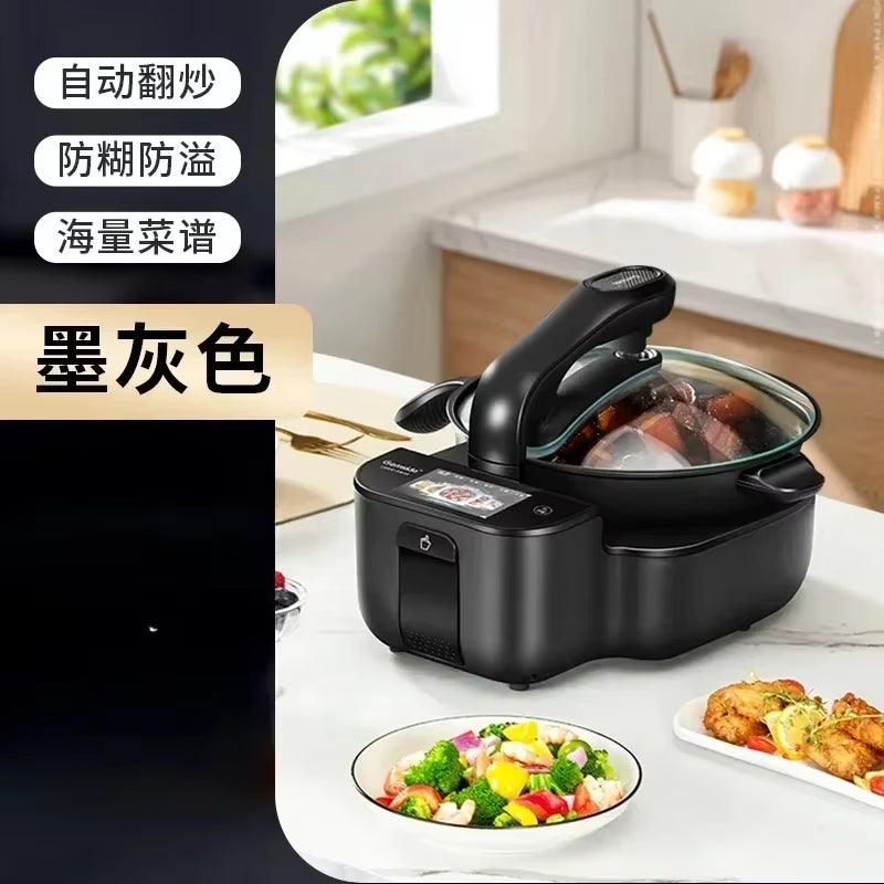 Intelligenter Bratroboter. Neu. Vollautomatisch. Gott Kochen. Haushalt. Multifunktion. All-In-One. Automatische Kochform.