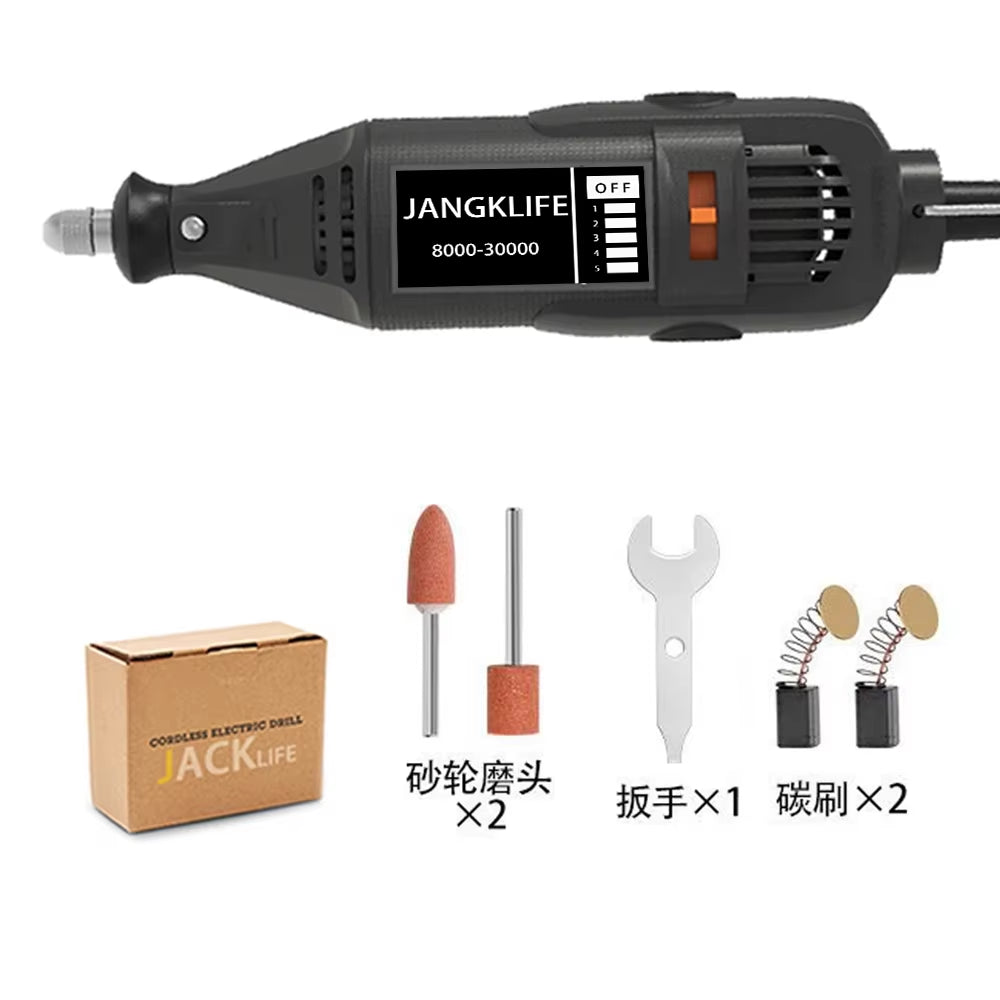 110V 220V Elektrowerkzeuge Elektrische Mini-Bohrmaschine Schleifmaschine Graveur Polierer Mit Drehwerkzeug-Set Kit