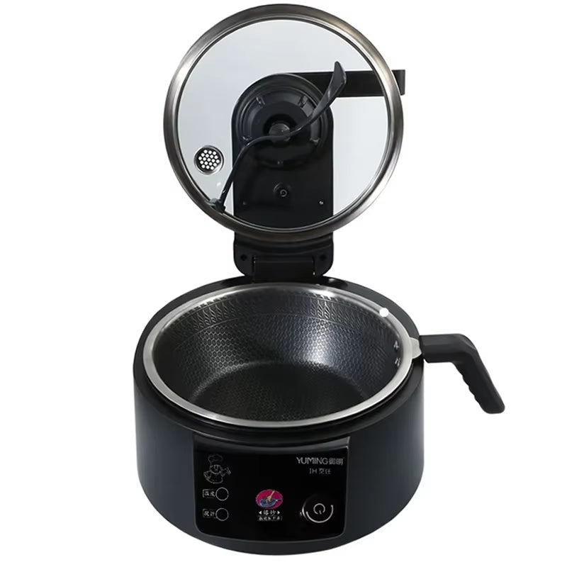 220V Intelligente Automatische Rührbrat Maschine 8. Generation Schwarze Haupt Küchen Roboter Maschine רובוZgl