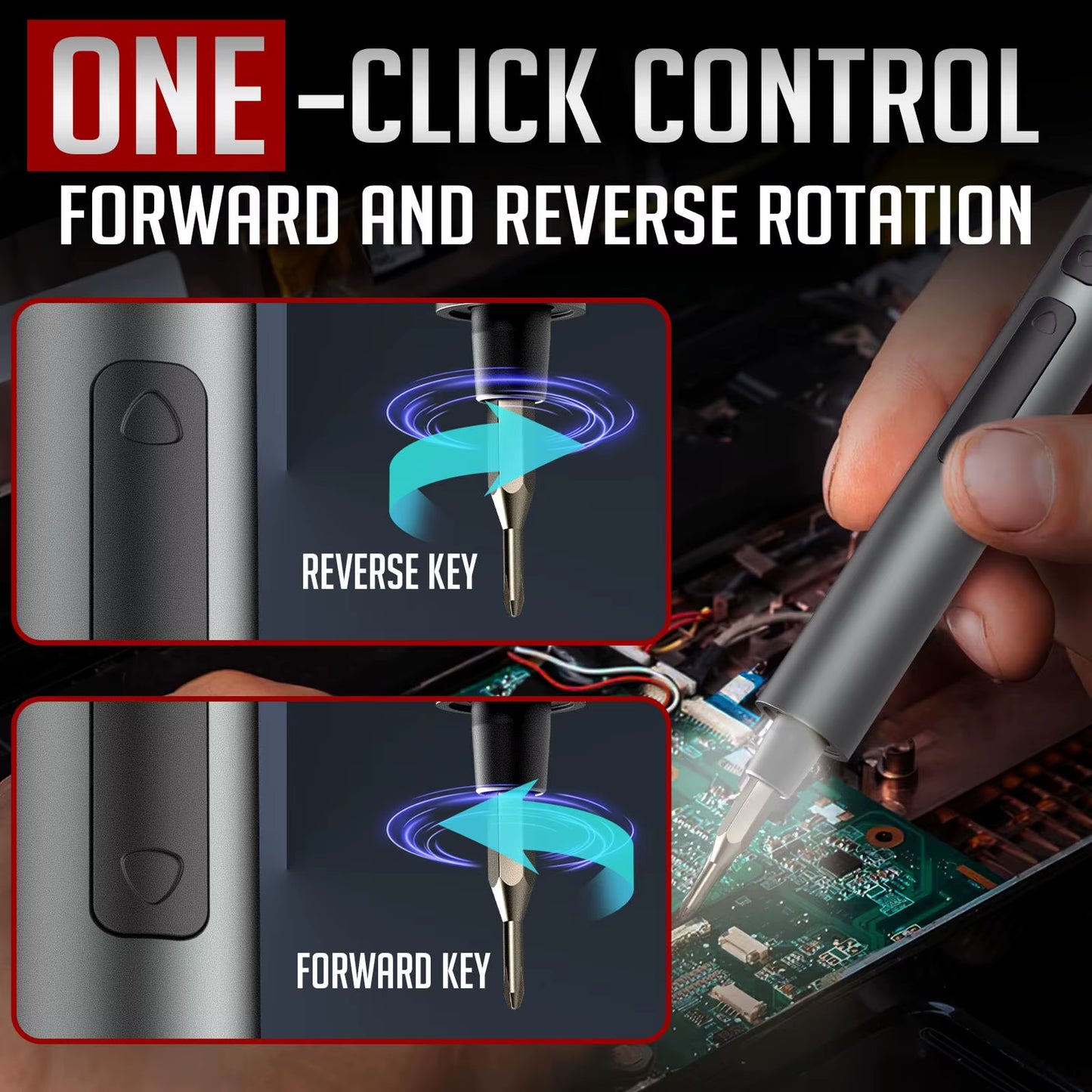 75-In-1-Präzisions-Elektroschrauber-Set, Kabelloser Magnetischer Reparatur-Werkzeugkasten Mit Led-Licht Für PC, Iphone, Kamera, Uhren, Brille