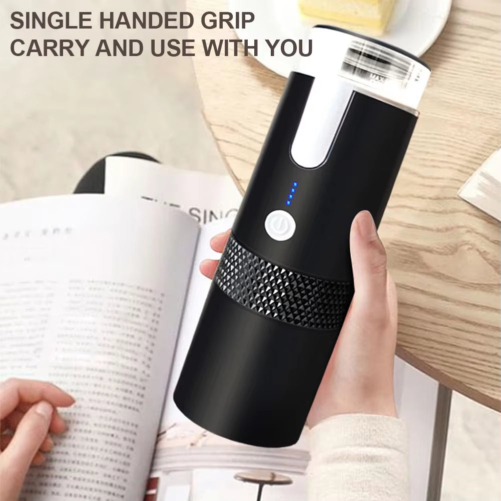170 Ml Elektrische Kaffeemaschine, Tragbare Automatische Kaffeemaschine, Kompatibel Mit Kapsel Und Gemahlenem Kaffee Für Zuhause, Küche, Büro