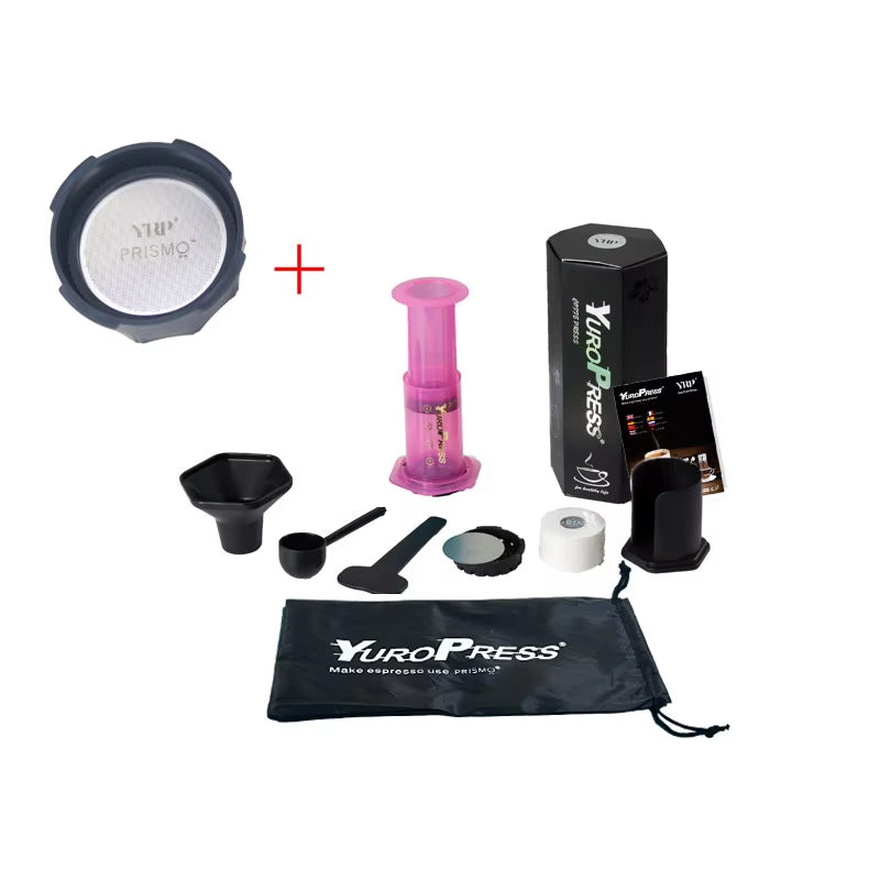 YRP Kaffeemaschine, Tragbare Espressomaschine, Französische Presse Für Auto Und Zuhause, Camping, Reisen, Kaffeekanne, Luftpresse, Ae&Ropress