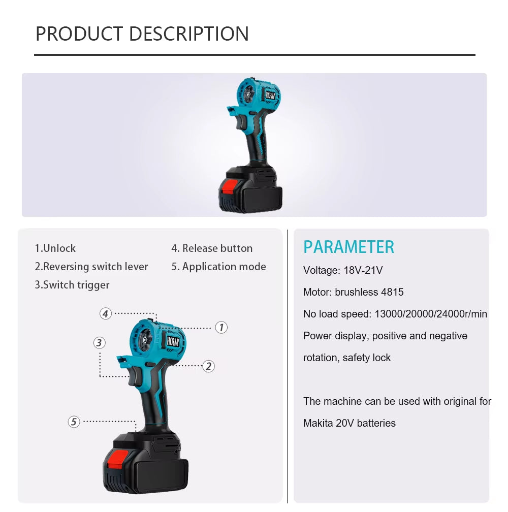 Bürstenlosen Multi-Tool Set Universal Elektrische Schraubendreher Säbelsäge Polieren Maschine Schwingen Werkzeug Set Für Makita Batterie