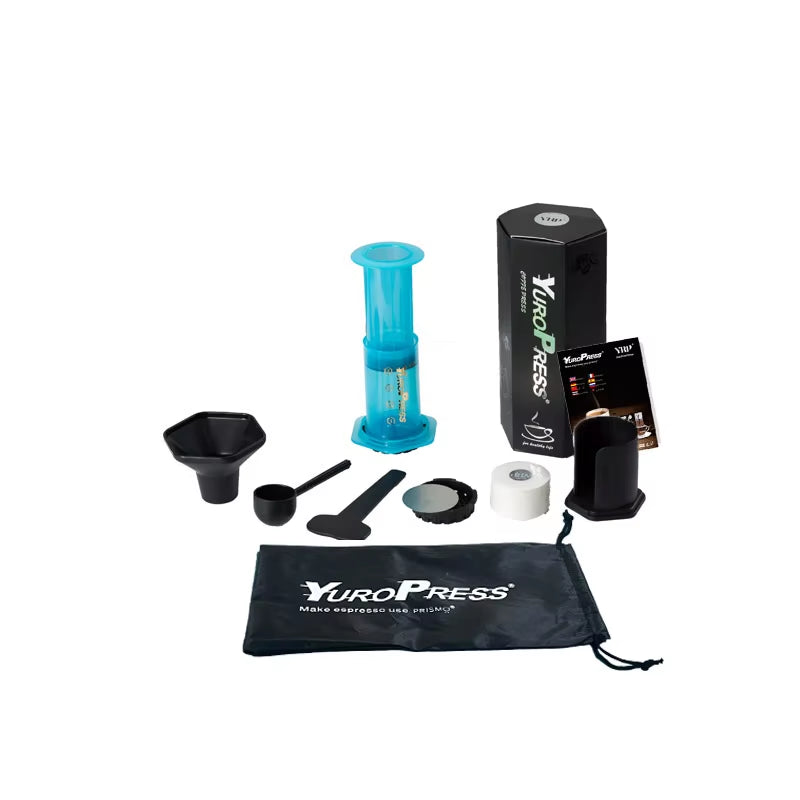 YRP Kaffeemaschine, Tragbare Espressomaschine, Französische Presse Für Auto Und Zuhause, Camping, Reisen, Kaffeekanne, Luftpresse, Ae&Ropress