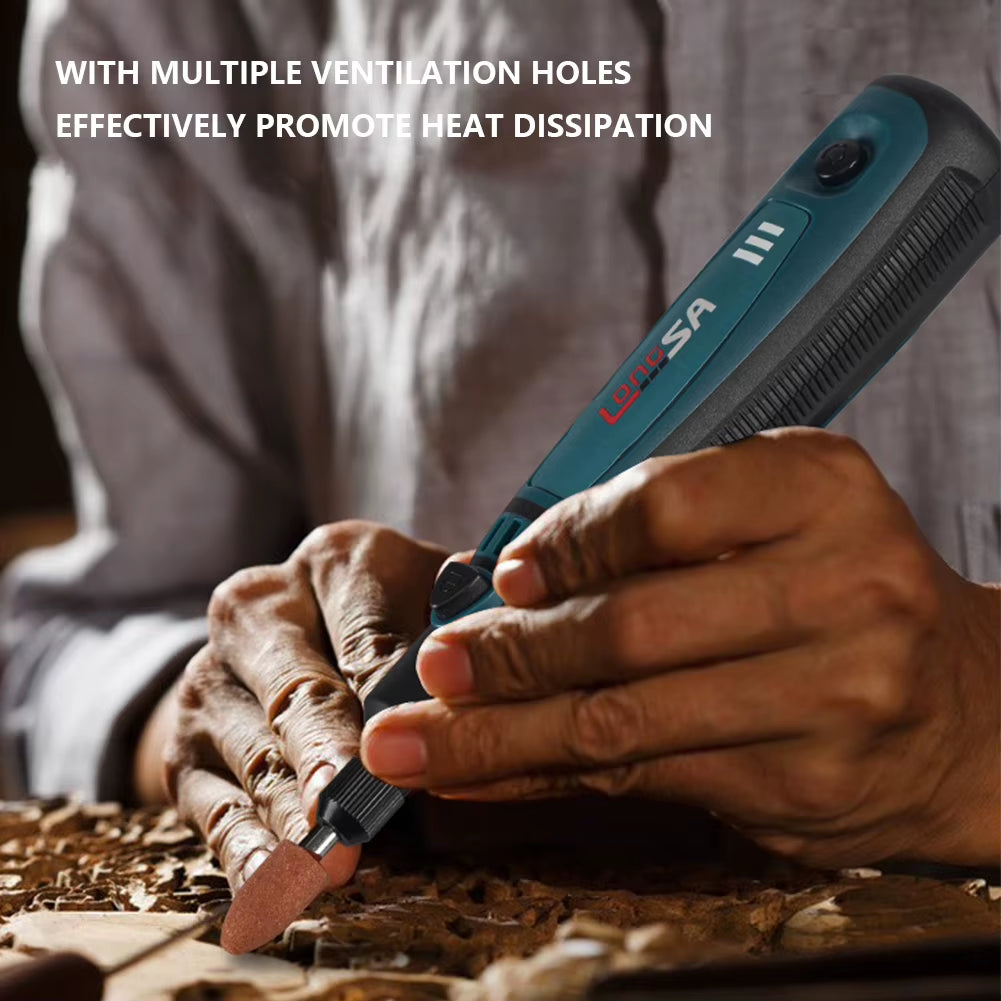 USB Akku-Dreh Werkzeug Kit Holz Bearbeitung Elektro Bohrer Graveur Stift DIY Für Schmuck Metall Glas Mini Wireless Drill