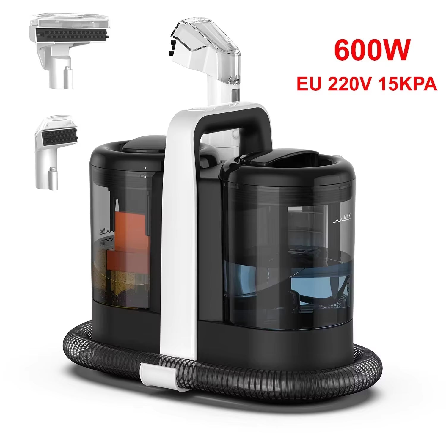 ROBOEVO Spot Cleaner 600/450 W 15/11 Kpa Hand-Teppichreiniger Für Sofa, Vorhang, Sprühabsaugung, Integrierte Maschine, Saubere Maschine Staubsauger Robot