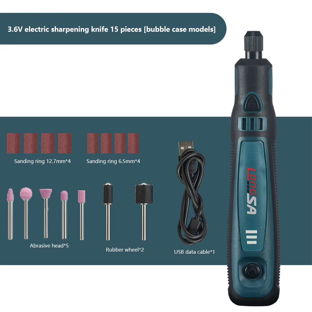 USB Akku-Dreh Werkzeug Kit Holz Bearbeitung Elektro Bohrer Graveur Stift DIY Für Schmuck Metall Glas Mini Wireless Drill