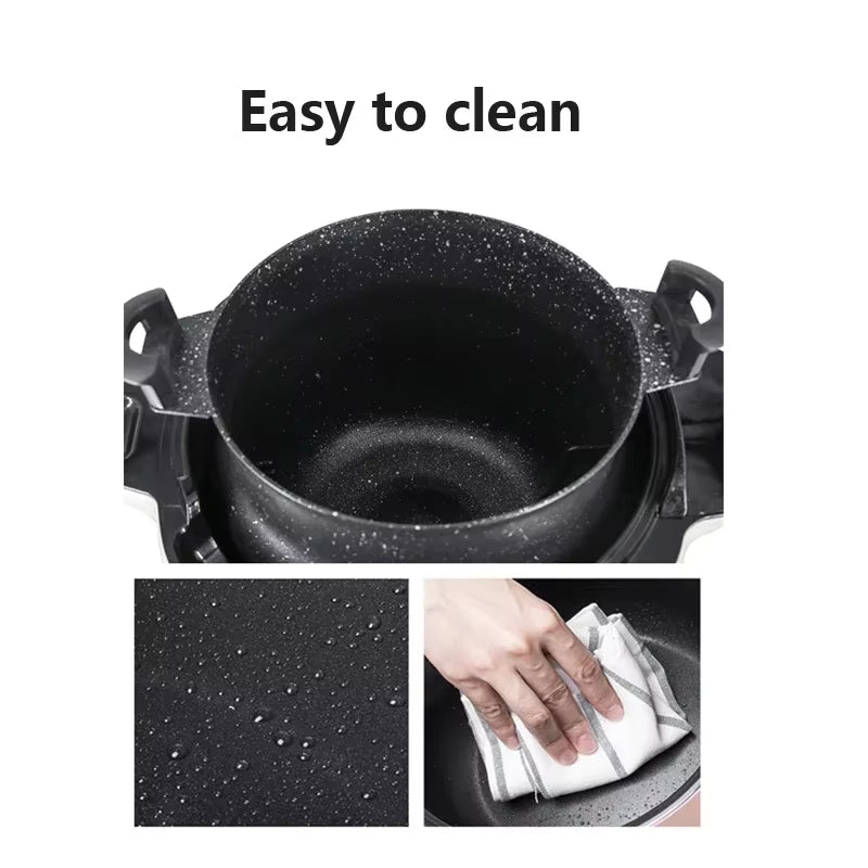 6L Vollautomatische Lebensmittel Kochmaschine Intelligente Haushalts Trommel Kochroboter Gebratener Reis Maschine Kochen Wok