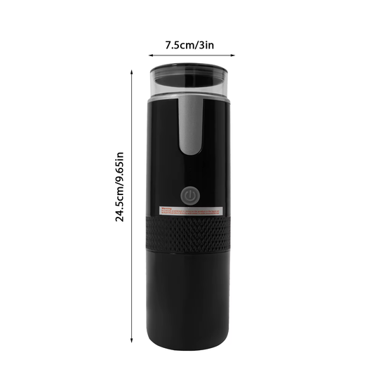 Usb-Kapsel-Kaffeemaschine, 160 Ml, 15 Bar, Espressomaschine, Tragbare Auto-Reise-Camping-Kaffeemaschine, Schickes Barista-Zubehör Für Zu Hause