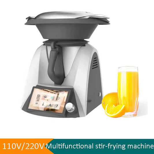 Neue Design Haushalt Auto Braten Smart Roboter Wok Gebraten Maschine Mit Dampfer 220/110 V Kommerziellen Reis Gemüse Mischung Maschine