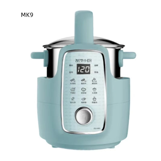 MK9 Automatische Kochmaschine 1,5 L Küchenroboter Artefakt Haushalt Nichtrauch Multifunktionale Bratpfanne 220–240 V 900 W