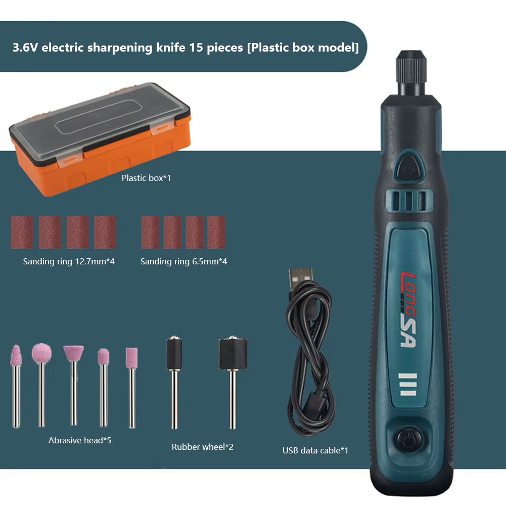 USB Akku-Dreh Werkzeug Kit Holz Bearbeitung Elektro Bohrer Graveur Stift DIY Für Schmuck Metall Glas Mini Wireless Drill