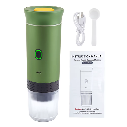 3-In-1 Tragbare Kaffeemaschine Espresso Kaffeemaschine Für Auto Hause Camping Reise Kapsel Pulver Automatische Kaffeemaschine