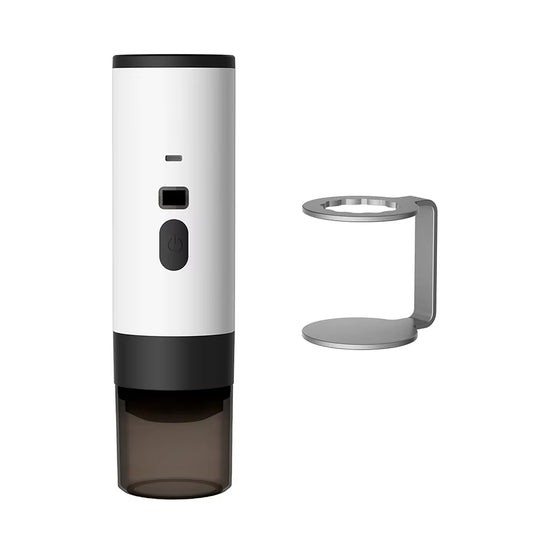 Tragbare Espressomaschine, Wiederaufladbar, Für Zuhause, Auto, Camping, Kabellose Mini-Kaffeemaschine, 3-In-1-Kapselpulver, Reise-Kaffeemaschine